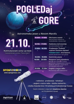 Poziv na Prvu Astronomsku jesen u Novom Marofu