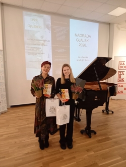 Manueli Bistrović druga Nagrada Gjalski